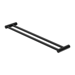 Load image into Gallery viewer, NEW MECCA DOUBLE TOWEL RAIL 800MM MATTE BLACK
