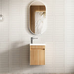 Load image into Gallery viewer, Mini Ensuite Vanity 400mm Woodland Oak Fluted Vanity