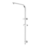 Load image into Gallery viewer, Chrome Square Shower Station without Shower Head and Handheld Shower(Stainess Steel Hose)