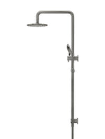 Load image into Gallery viewer, Round Combination Shower Rail 200mm Rose, Three Function Hand Shower - Shadow