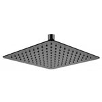 Load image into Gallery viewer, Super-slim Square Black Stainless Steel Shower Head 250mm