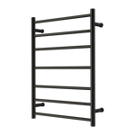 Load image into Gallery viewer, MECCA 240V 7 BAR HEATED TOWEL LADDER MATTE BLACK