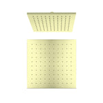 Load image into Gallery viewer, 250MM SQUARE SHOWER HEAD BRUSHED GOLD
