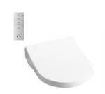 Load image into Gallery viewer, TOTO S7 WASHLET WITH REMOTE CONTROL AND AUTOLID D-SHAPE GLOSS WHITE