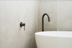 Load image into Gallery viewer, Round Freestanding Bath Spout - Shadow