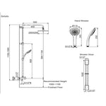 Load image into Gallery viewer, RAIN DUET ALTERNATIVE COLUMN -SQUARE SH