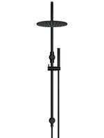 Load image into Gallery viewer, 300mm Round Overhead Shower Set, Single Function Hand Shower - Matte Black