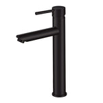 Load image into Gallery viewer, Pentro Matte Black Round Tall Basin Mixer