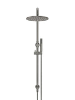 Load image into Gallery viewer, Round Combination Shower Rail, 300mm Rose, Single Function Hand Shower - Shadow