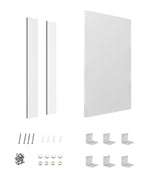 Load image into Gallery viewer, End Panel 880x580x16 Polyurethane White with installation Kit