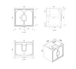 Load image into Gallery viewer, Laguna White Wall Hung Vanity