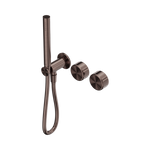 Load image into Gallery viewer, Serenity Progressive Shower System With Metal Handle And Slim Shower Brushed Bronze