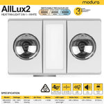 Load image into Gallery viewer, AllLux2 White 2 HEAT 3 IN 1 BATHROOM HEATER