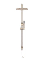 Load image into Gallery viewer, Round Combination Shower Rail 300mm Rose, Single Function Hand Shower - Champagne