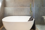 Load image into Gallery viewer, Round Freestanding Bath Spout - Champagne