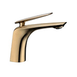 Load image into Gallery viewer, Bellino Brushed Yellow Gold Basin Mixer Tap