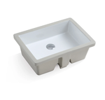 Load image into Gallery viewer, Crete
Fine Ceramic
Under Counter Basin
With Overflow 32mm Waste
Size:437*310*170
Gloss White