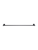 Load image into Gallery viewer, Round Single Towel Rail 900mm - Matte Black