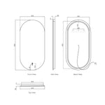 Load image into Gallery viewer, LED Noosa Frameless Mirror