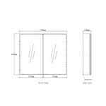 Load image into Gallery viewer, LED Moonglight Shaving Cabinet