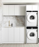 Load image into Gallery viewer, Laundry Kit 1960C Bondi White with Cloudy Carrara Top