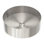Load image into Gallery viewer, OPAL ROUND 400MM STAINLESS STEEL BASIN BRUSHED NICKEL