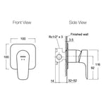 Load image into Gallery viewer, ALEO REC B/S THIN TRIM