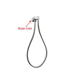 Load image into Gallery viewer, Square Chrome Hand Shower Rail without Handheld Shower(Stainless Steel Hose)