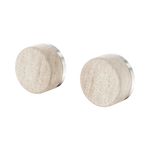 Load image into Gallery viewer, Serenity Wall Top Assembly With Rome Travertine Handle Brushed Nickel