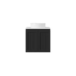 Load image into Gallery viewer, Achill Federation Ensuite Wall Hung Vanity Matte Black