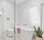 Load image into Gallery viewer, Round Toilet Roll Holder - PVD Tiger Bronze