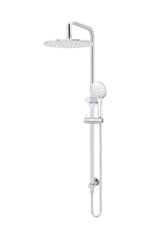 Load image into Gallery viewer, Round Combination Shower Rail 300mm Rose, Three Function Hand Shower - Chrome
