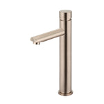Load image into Gallery viewer, Round Pinless Tall Basin Mixer - Champagne