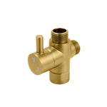 Load image into Gallery viewer, Brushed Brass Bidet Diverter