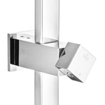 Load image into Gallery viewer, Chrome Square Shower Station without Shower Head and Handheld Shower(Stainess Steel Hose)