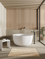 Load image into Gallery viewer, Olley Round Free Standing Acrylic Bathtub