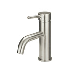 Load image into Gallery viewer, Round Basin Mixer Curved - PVD Brushed Nickel