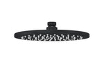 Load image into Gallery viewer, Round Shower Rose 200mm - Matte Black