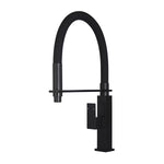 Load image into Gallery viewer, Square Flexible Kitchen Mixer Tap - Matte Black
