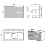Load image into Gallery viewer, Noosa Waveboard with Stone Top