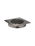 Load image into Gallery viewer, Square Floor Grate Shower Drain 100mm outlet - Shadow