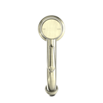 Load image into Gallery viewer, YORK STRAIGHT BASIN MIXER WITH METAL LEVER AGED BRASS