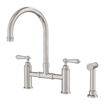 Load image into Gallery viewer, York Bridge Kitchen Set With Hand Spray Brushed Nickel