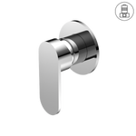 Load image into Gallery viewer, ECCO SHOWER MIXER 80MM ROUND PLATE CHROME
