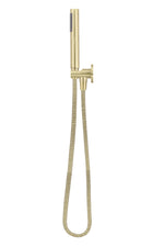 Load image into Gallery viewer, Round Hand Shower on Fixed Bracket - PVD Tiger Bronze