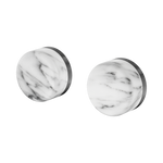 Load image into Gallery viewer, Serenity Wall Top Assembly With Arabescato Corchia Handle Gun Metal