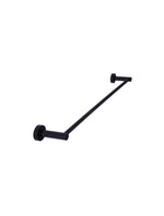 Load image into Gallery viewer, Round Single Towel Rail 600mm - Matte Black