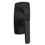 Load image into Gallery viewer, Bellino Matte Black Wall Mixer with Diverter