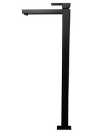 Load image into Gallery viewer, Square Freestanding Bath Mixer - Matte Black