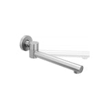 Load image into Gallery viewer, Round Brushed Nickel Bathtub/Basin Swivel Wall Spout